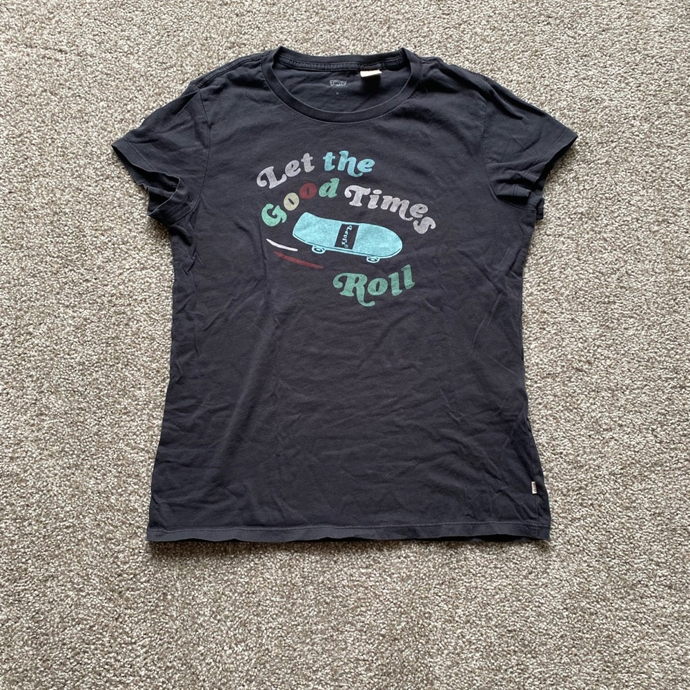 Levi’s Medium Let the Good Times Roll Tshirt
